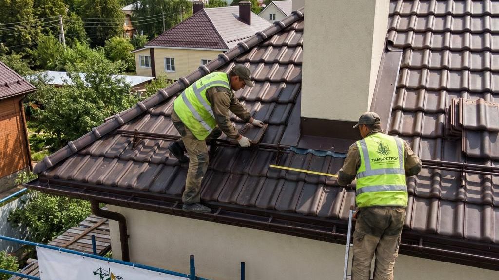Кровельные работы в Казани