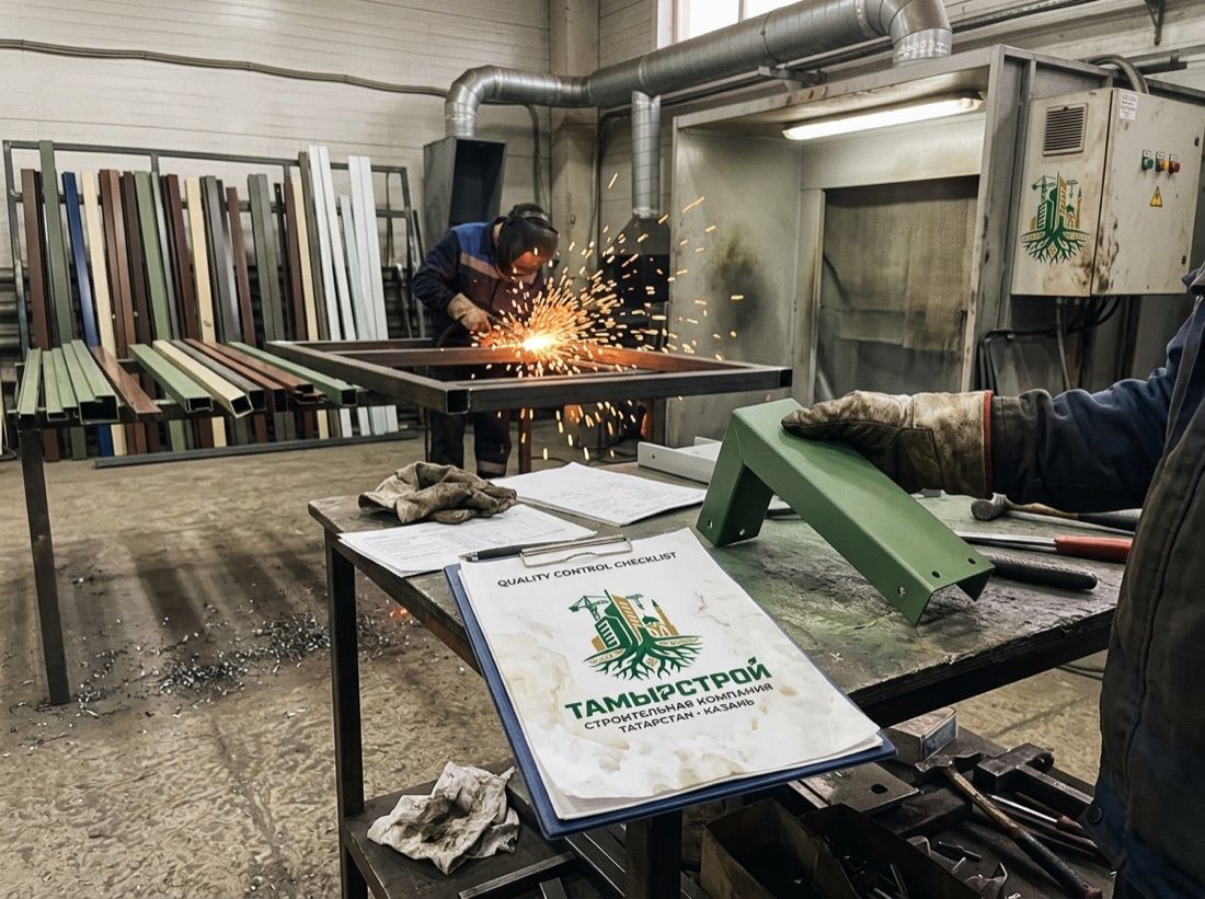 Изготовление металлоконструкций в Казани — ТамырСтрой